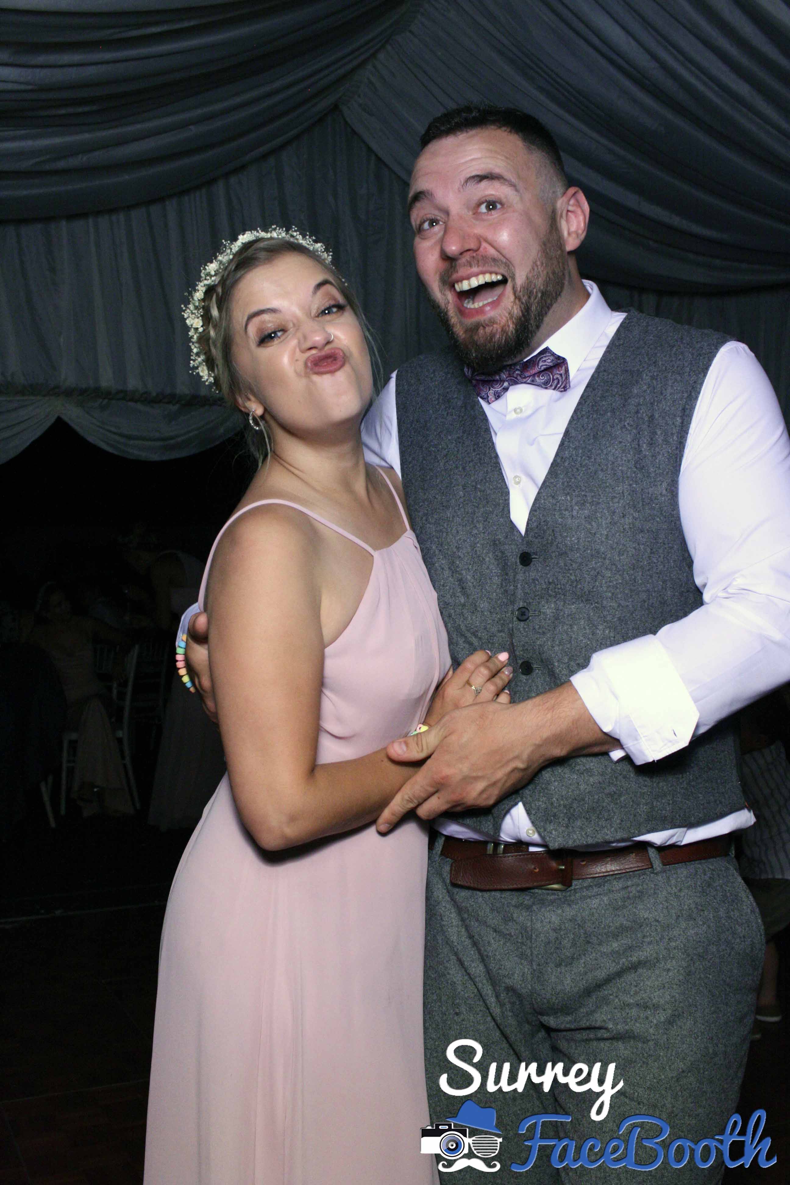 Verity and Duncan's Wedding  | View more photos from the event at galleries.surreyfacebooth.co.uk/u/Surrey-FaceBooth/Verity-and-Duncans-Wedding